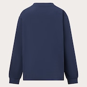 Ytr Qd Bold LS Tee 10.0 - Fathom