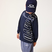 Ytr Qd Bold LS Tee 10.0 - Fathom