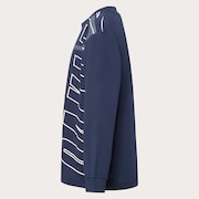 Ytr Qd Bold LS Tee 10.0 - Fathom