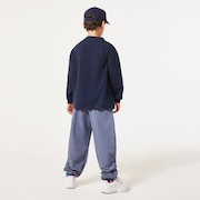 Ytr Qd Bold LS Tee 10.0 - Fathom