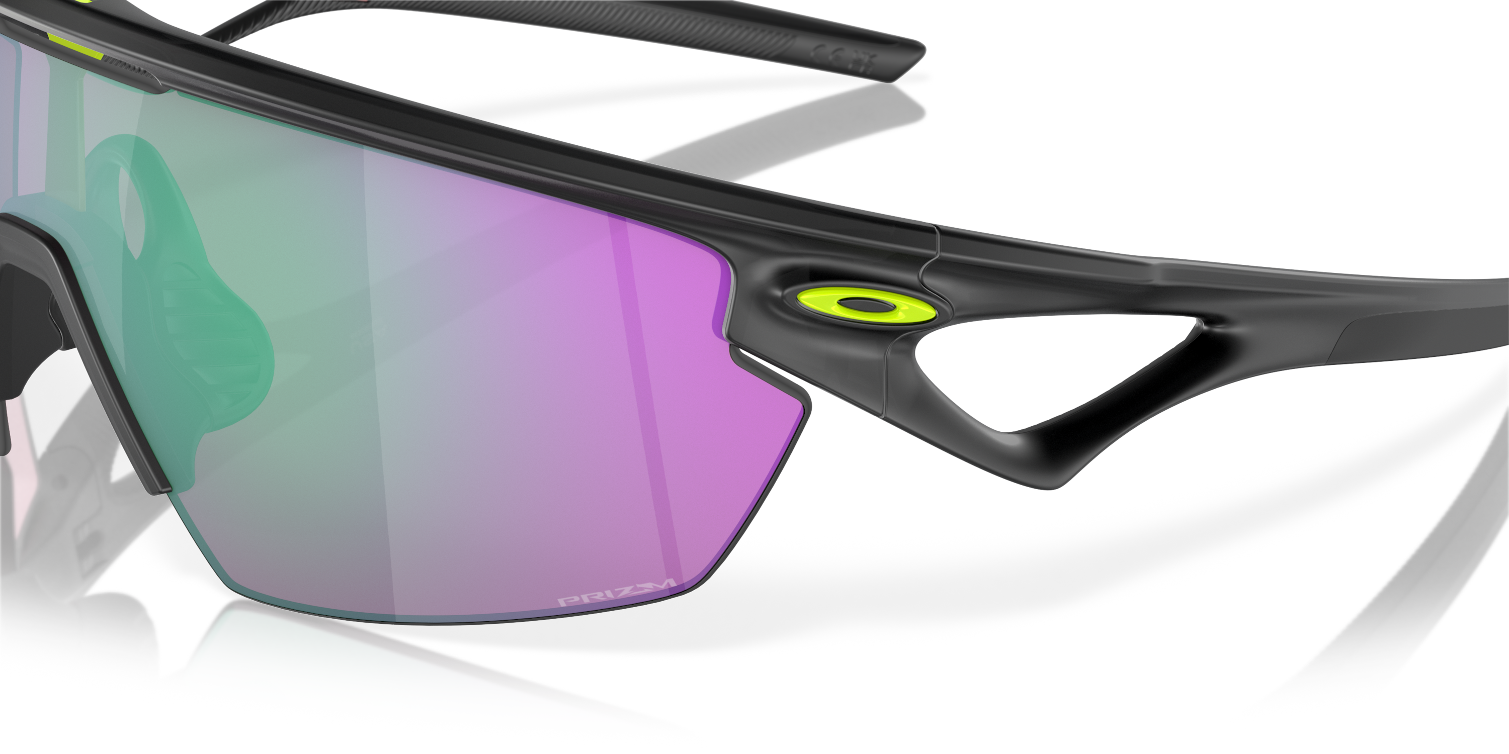 Sphaera™ Prizm Road Jade Lenses, Matte Black Ink Frame