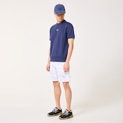 Foundational Fleece S/S Crew 2.0 - Foggy Blue