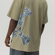Back To Skull Big Graphic Tee - Rye
