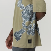 Back To Skull Big Graphic Tee - Rye