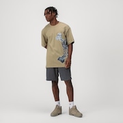 Back To Skull Big Graphic Tee - Rye