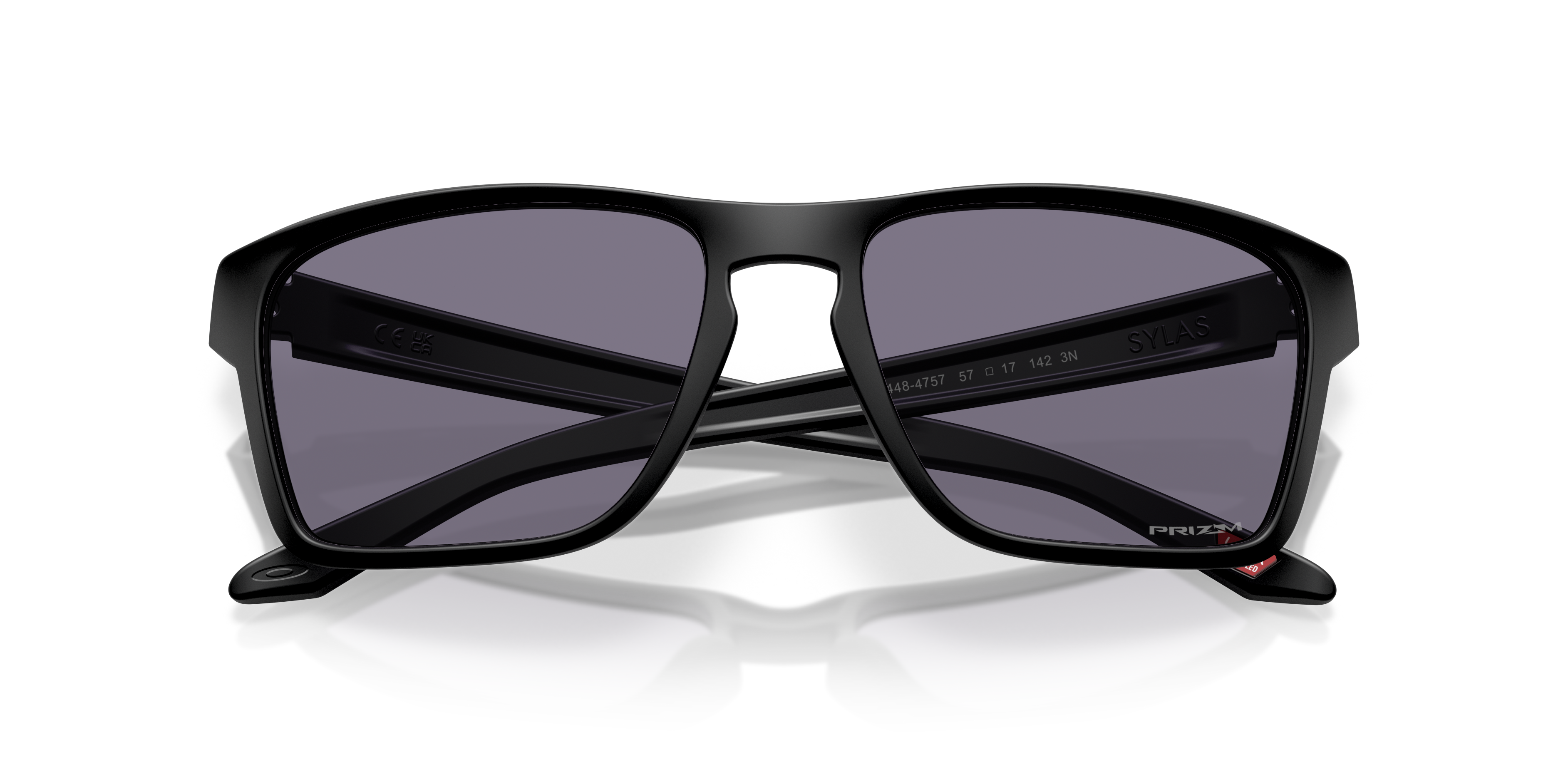 Sylas Prizm Grey Lenses, Polished Black Frame Sunglasses | Oakley® US