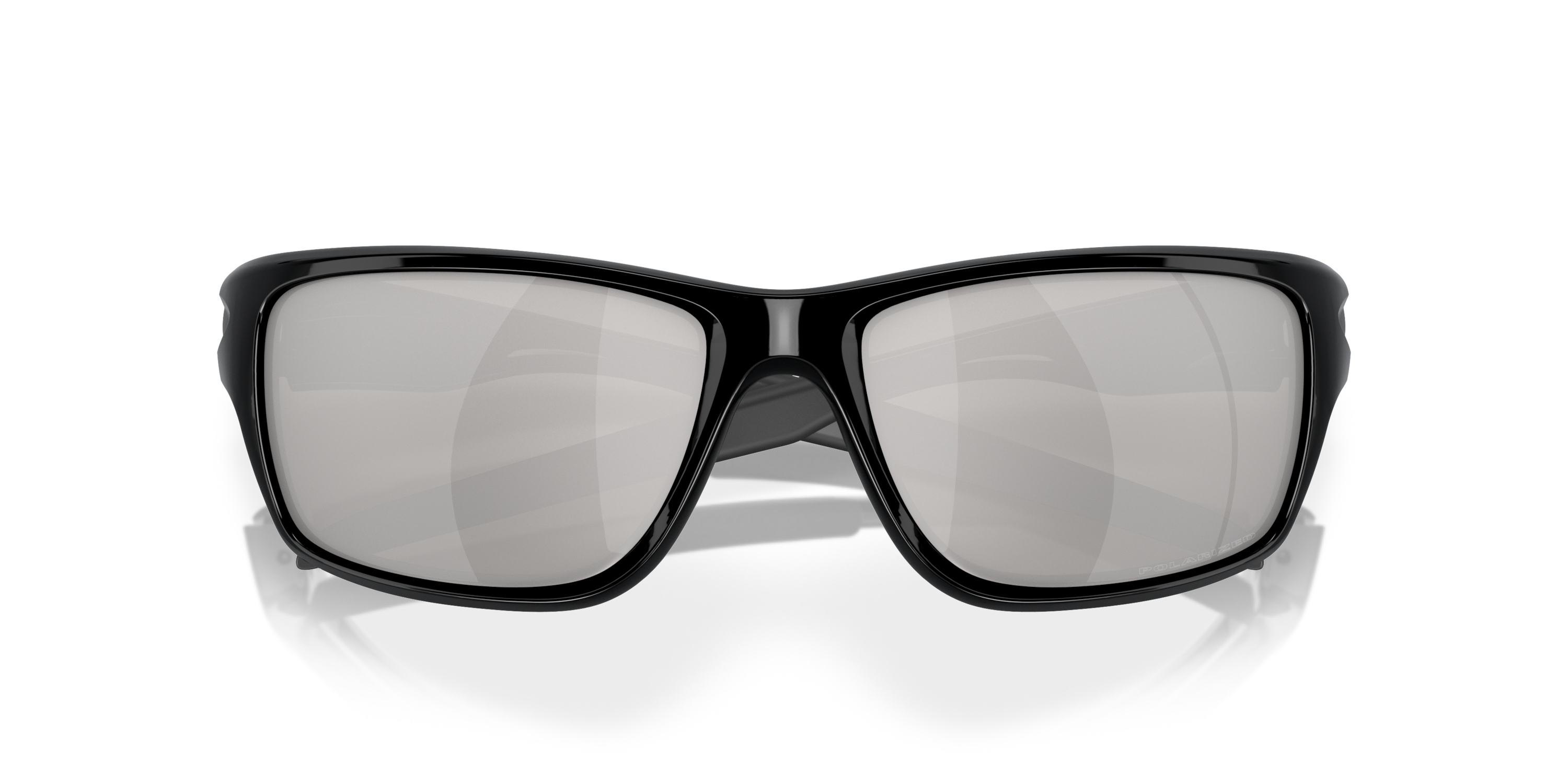 Canteen Chrome Iridium Polarized Lenses, Polished Black Frame Sunglasses Oakley® US