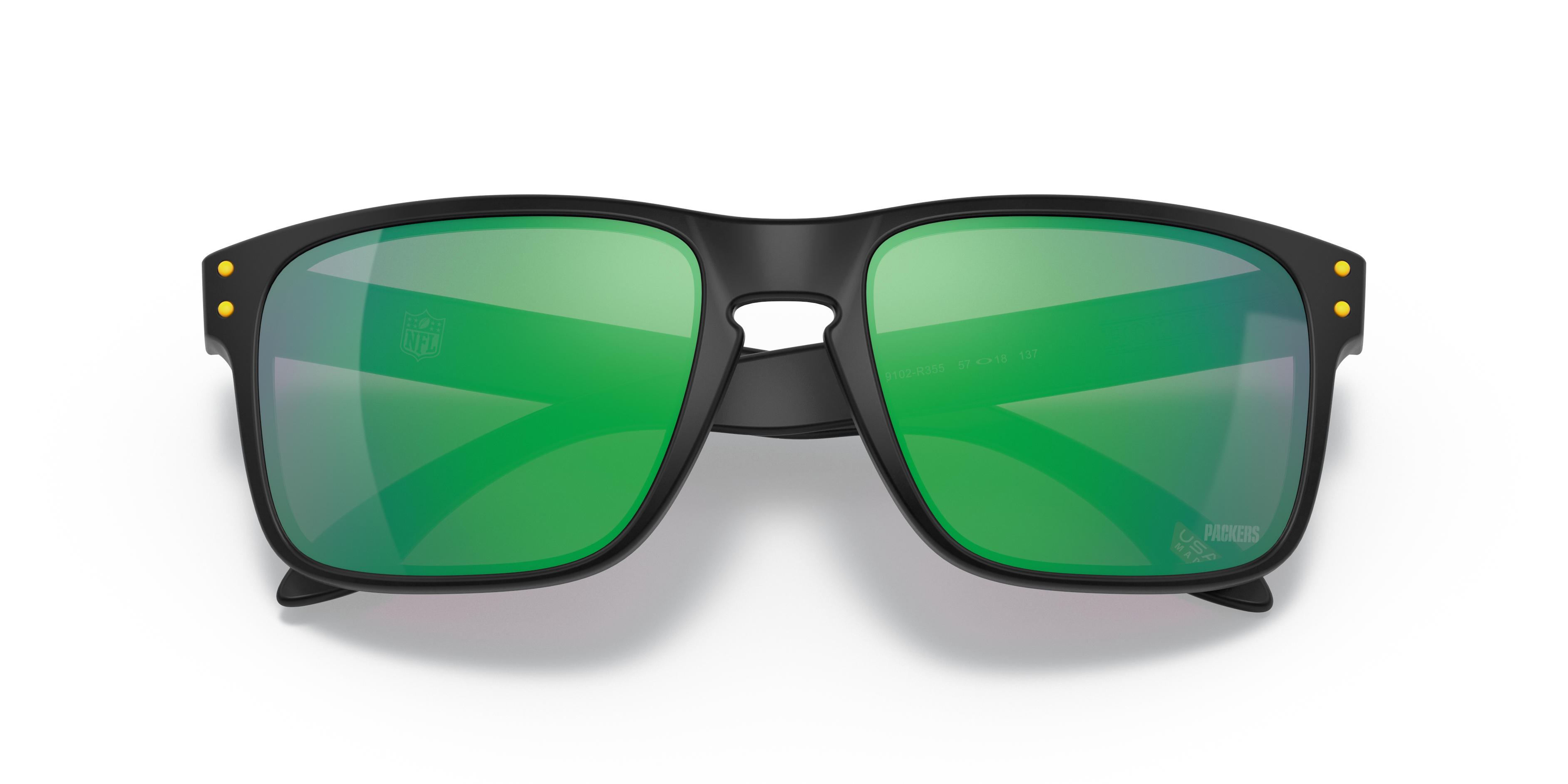 Oakley Green Bay Packers Holbrook™ Sunglasses with Matte Black