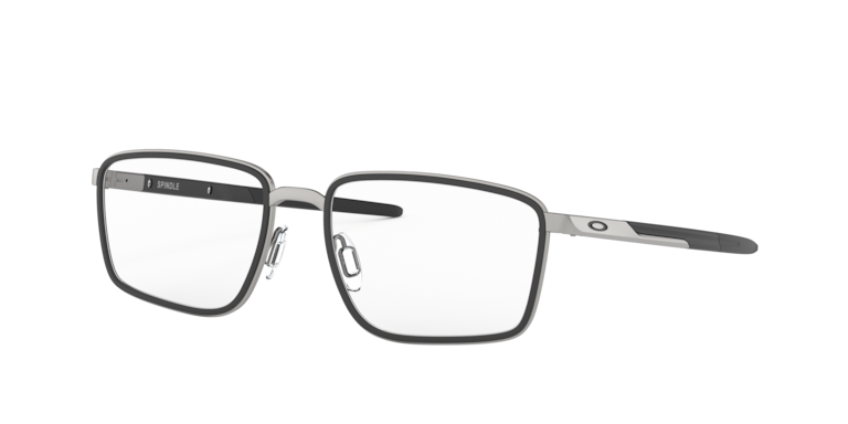 Spindle Satinchrome/Satin Black Eyeglasses | Oakley® JP