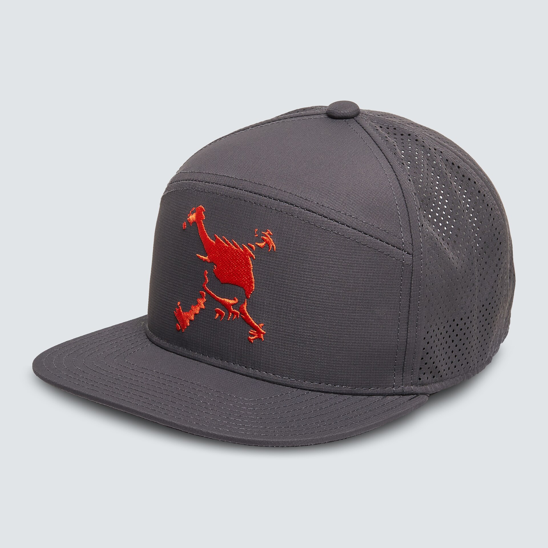 オークリー Skull Flat Brim Cap 23.0 Graphite | オークリー公式ストア 日本
