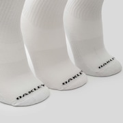 Meia Oakley Essential Crew Sock - 3 pares - White