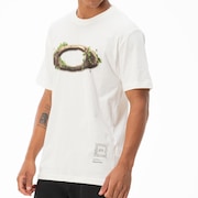 Camiseta Oakley Natureverse Rusty Ellipse - Off White