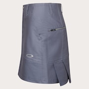 Elevate Twisted Pleats Skirt - Blue Tar
