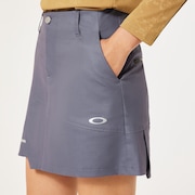 Elevate Twisted Pleats Skirt - Blue Tar