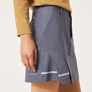Elevate Twisted Pleats Skirt - Blue Tar