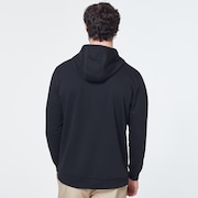 Patch Hoodie Fleece - Blackout