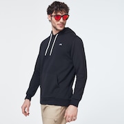 Patch Hoodie Fleece - Blackout