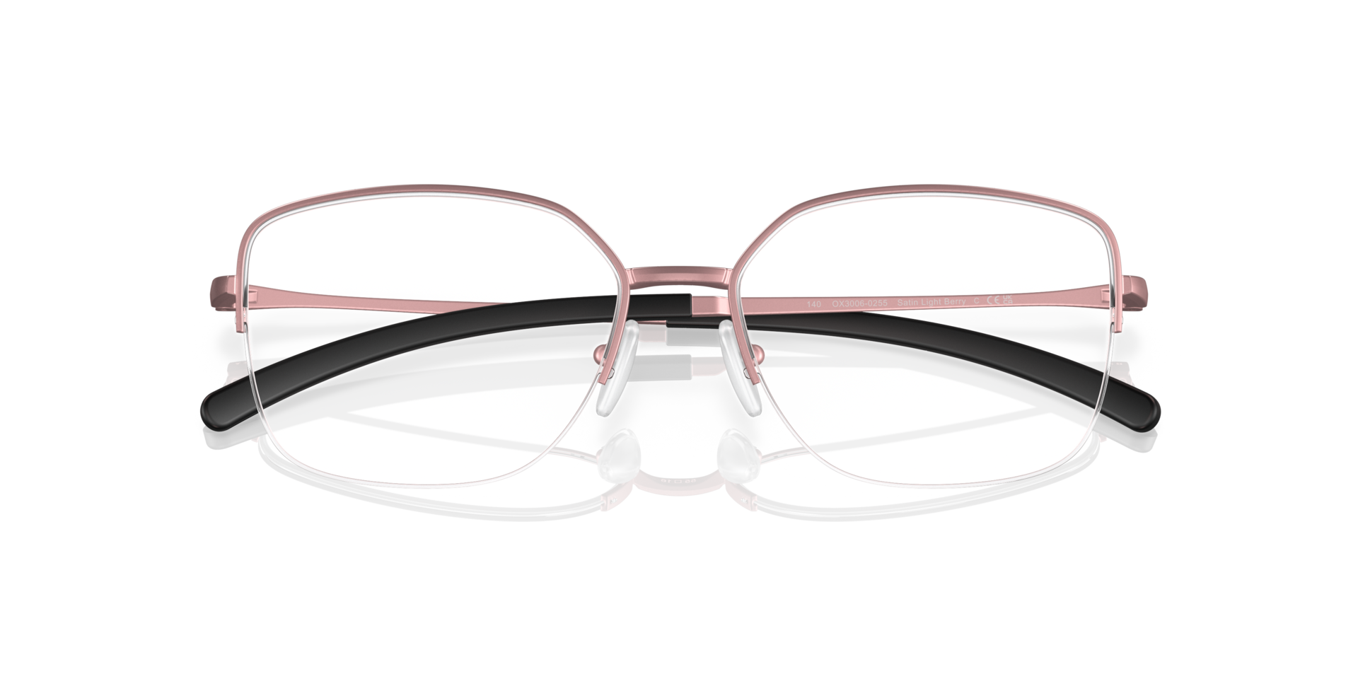 Oakley Women\'s Glasses with Satin Light Berry Frame OX3006 No Case OX5149 MNLTR Eyeglasses - Oakley Authorized Retailer  main image 2