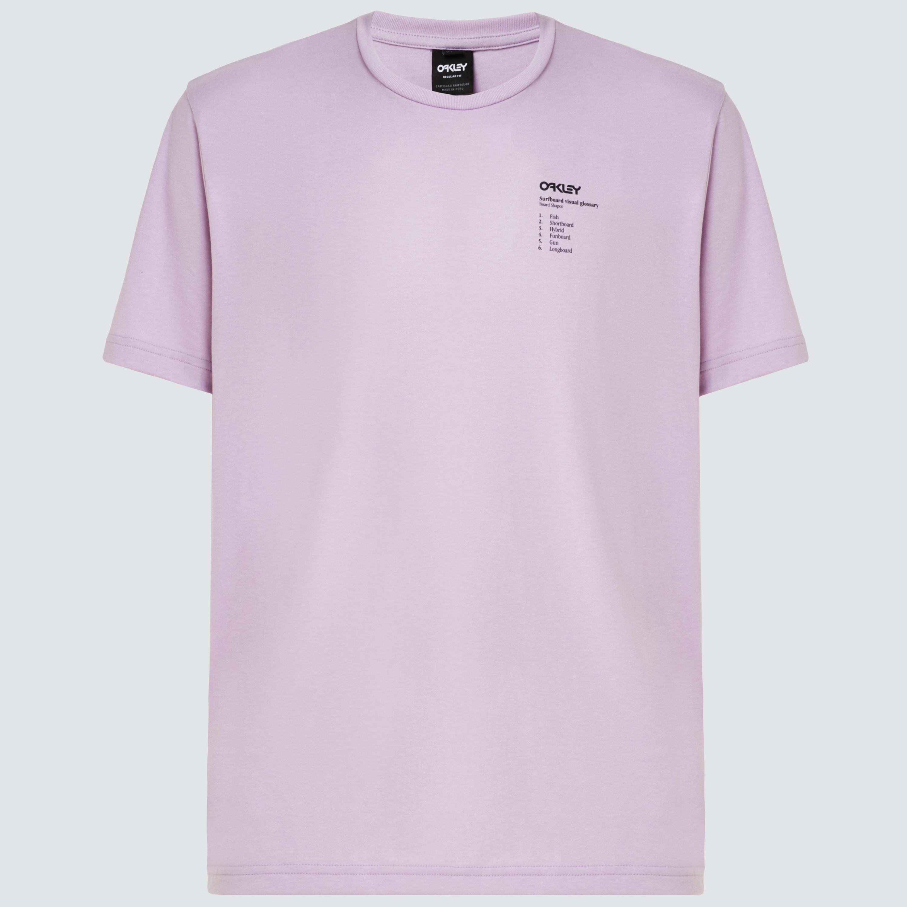 Oakley Surfboard Types Tee - Dusty Lavender | Oakley® US