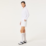 Elevate Twisted Pleats Skirt - White