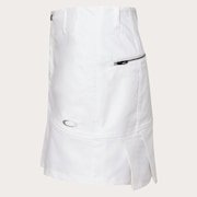 Elevate Twisted Pleats Skirt - White