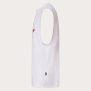 Bark Sun Tank - White/Red