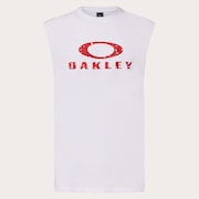Bark Sun Tank - White/Red