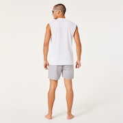 Bark Sun Tank - White/Red