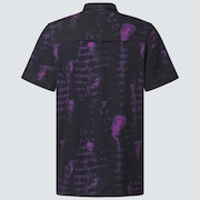 【OAKLEY】25ss JELLYFISH TEE Oakley Jellyfish Rc SS Button Down - Black Jellyfish