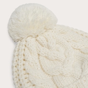 Harper Pom Beanie - Arctic White/Blackout