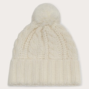 Harper Pom Beanie - Arctic White/Blackout