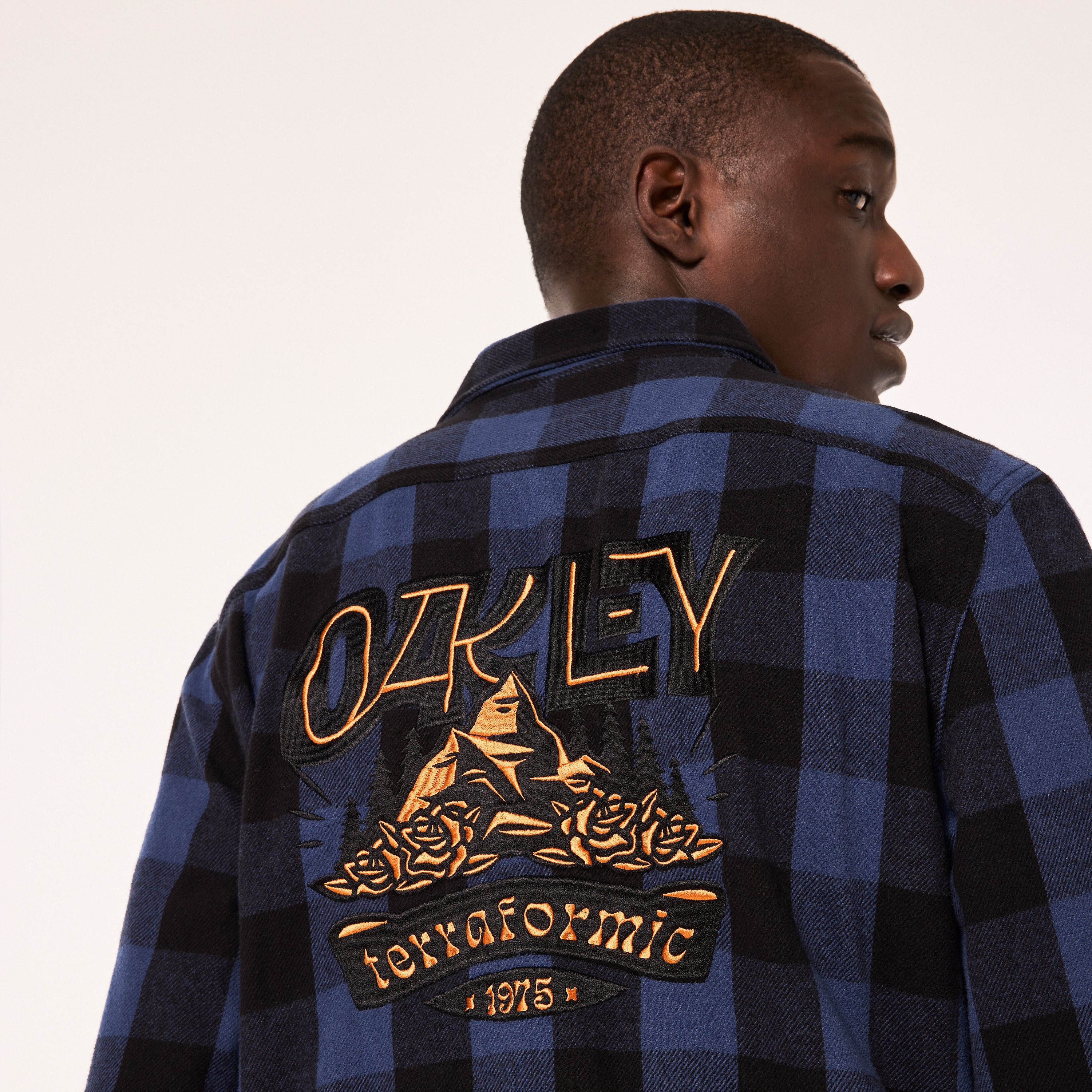 Oakley Terraformic LS Button Down - Black/Blue Check | Oakley® US