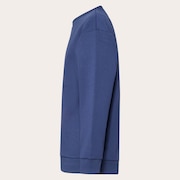 Foundational Fleece L/S Crew 4.0 - Foggy Blue