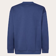Foundational Fleece L/S Crew 4.0 - Foggy Blue