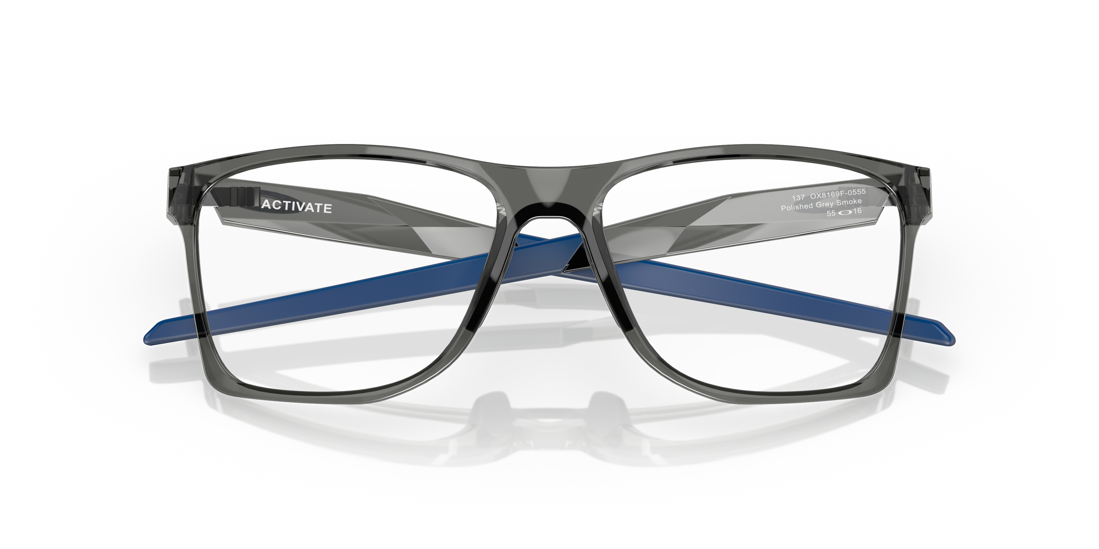 Activate (Low Bridge Fit) Satin Black Eyeglasses | Oakley® CA