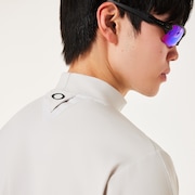 Skull Thickness LS Mock Shirt - Lunar Rock