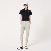 Elevate Spotted Jacquard Polo - Pitch Black