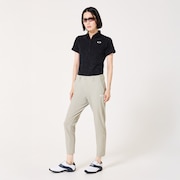 Elevate Spotted Jacquard Polo - Pitch Black