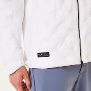 Skull Ideally Hybrid Puff Jacket - White