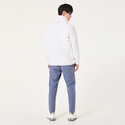 Skull Ideally Hybrid Puff Jacket - White
