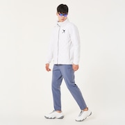 Skull Ideally Hybrid Puff Jacket - White
