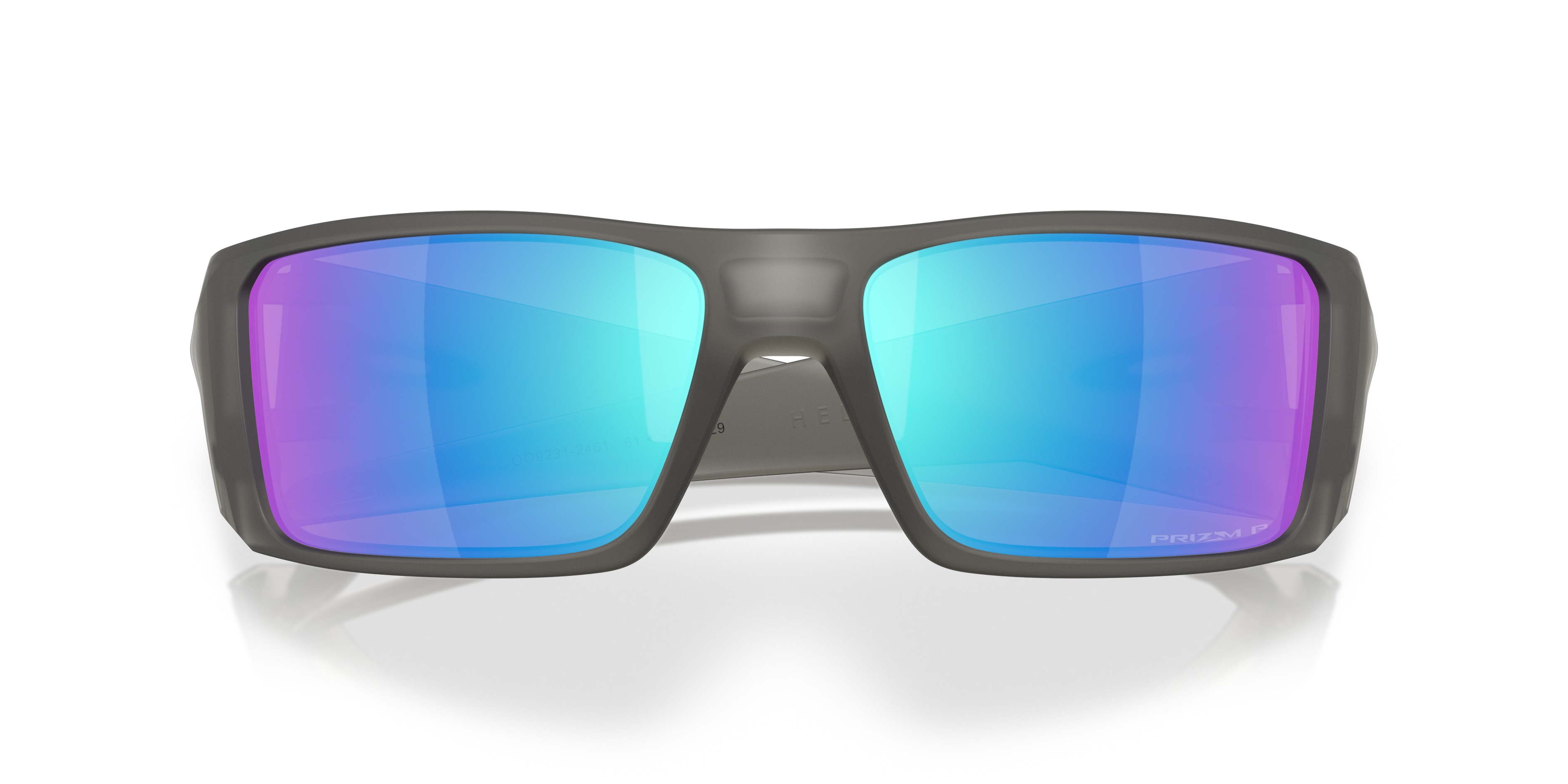 OAKLEY HELIOSTAT 偏光レンズ Heliostat Prizm Black Polarized Lenses, Matte Black Frame