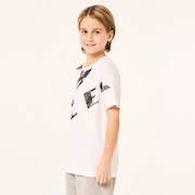 En Tech Cold SS Tee Camo Ytr 7.0 - White