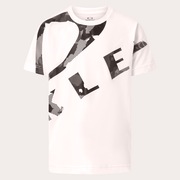 En Tech Cold SS Tee Camo Ytr 7.0 - White