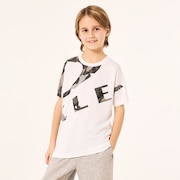 En Tech Cold SS Tee Camo Ytr 7.0 - White