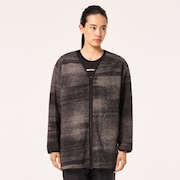 Radiant Fluffy Boa Jkt 6.0 - Black Print