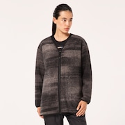 Radiant Fluffy Boa Jkt 6.0 - Black Print