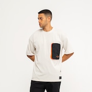 Camiseta Oakley New Explorer Zip Pocket - Mist