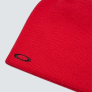 Fine Knit Beanie - Red Line