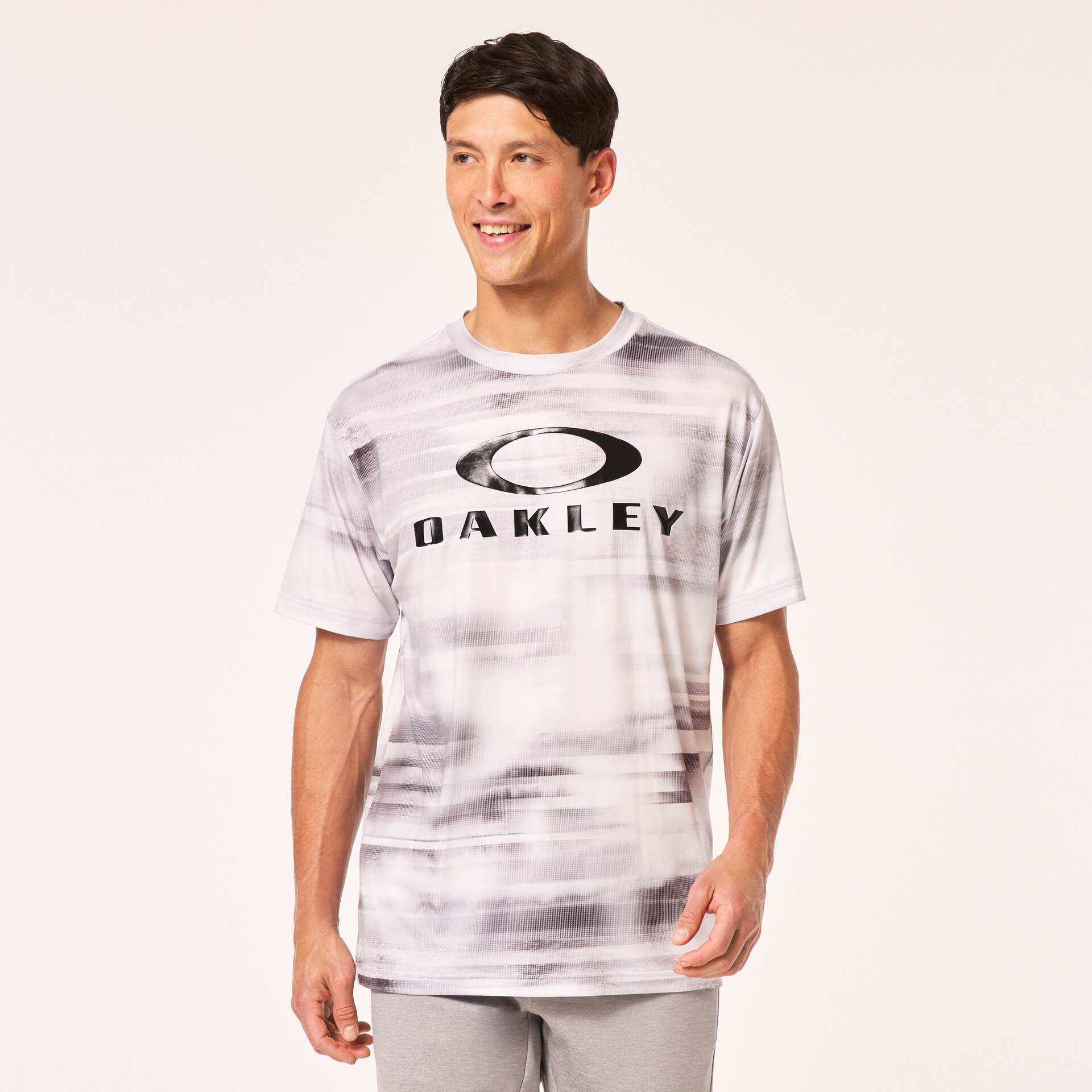 Oakely Graphics オークリー Enhance Qd SS Tee Graphic Evo 2.7 White Print | オークリー公式ストア 日本